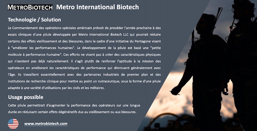 Pilule Metro International Biotech