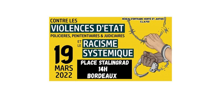 Image:Bordeaux : marche internationale contre les violences policières - 19/03/22