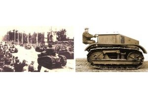Premier « char agricole » Renault