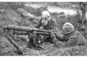 Artilleurs anglais sur le front de la Somme